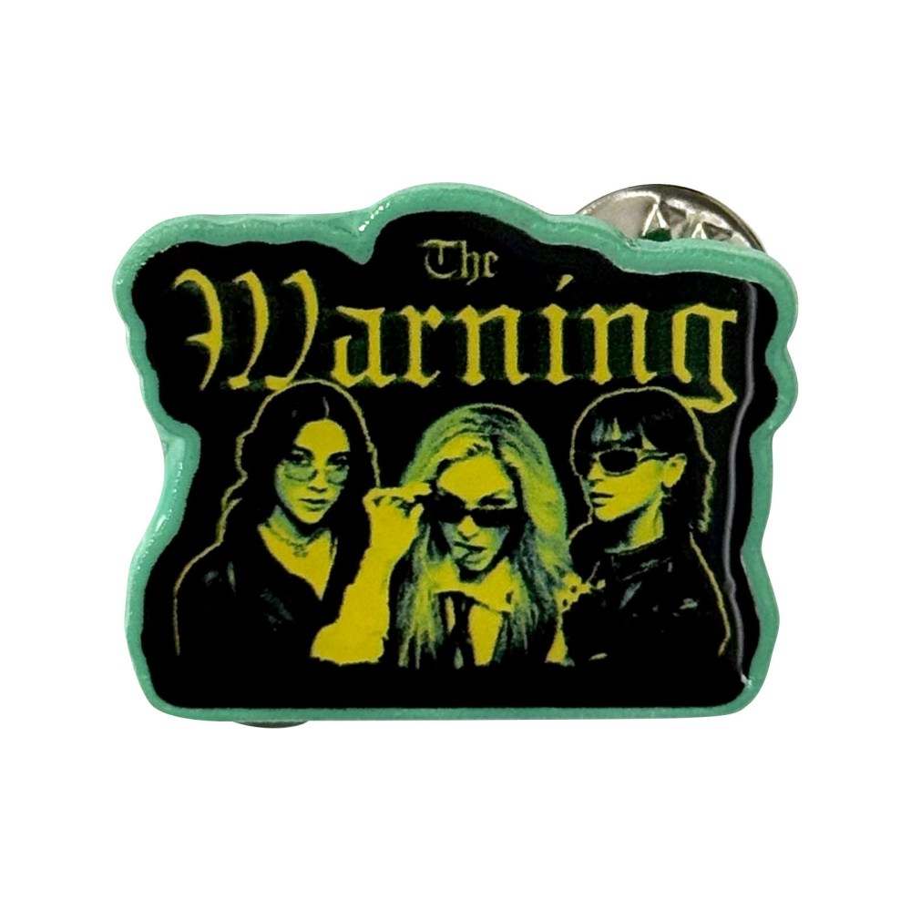 The Warning - Yellow Girls Pin - Zwart/Multicolours